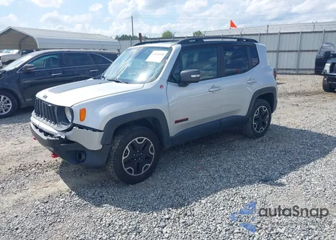 2017 Jeep Renegade Trailhawk 4X4 from USA, damaged, VIN ZACCJBCB7HPG07800